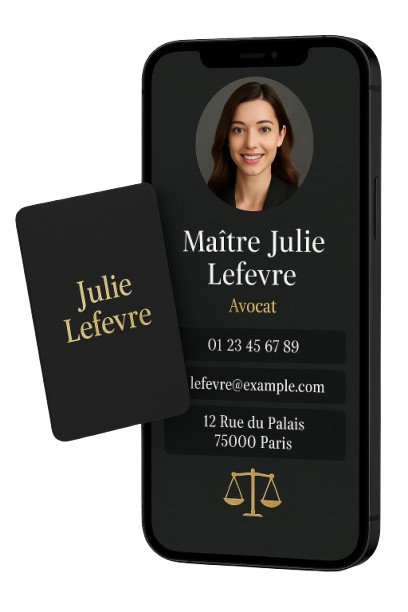 Carte de visite NFC